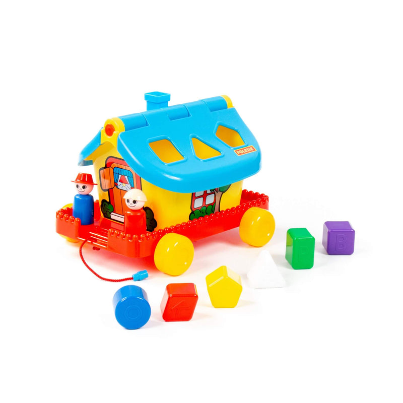 Polesie Garden House Shape Sorter - Pull Along (7699790266523)