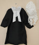 Lawyer Role Play Costume Set with Wig