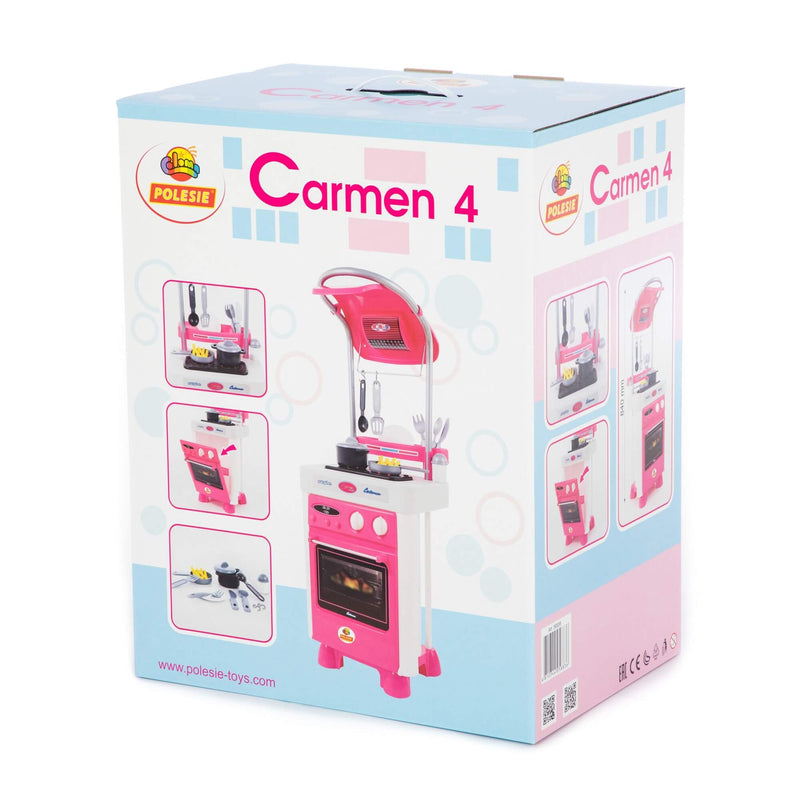 Polesie Carmen Toy Pink Kitchen with Oven Playset