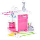 Polesie Laundry Playset With Iron, Mop, Broom & Bucket CARMEN 5
