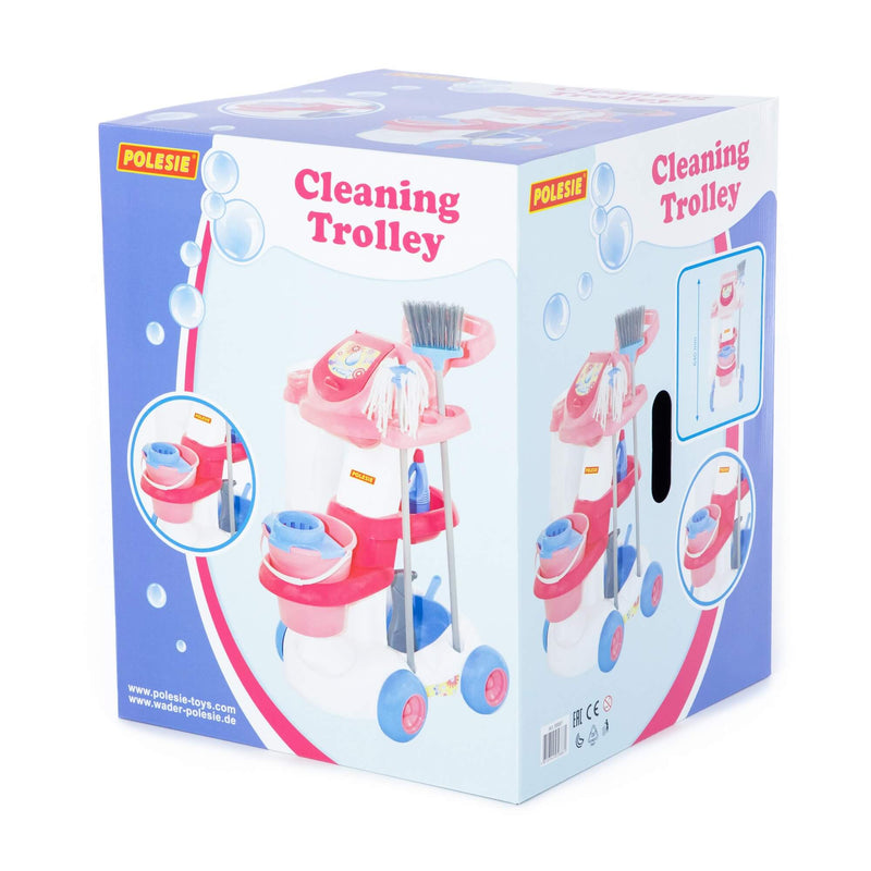 Polesie Deluxe Cleaning Trolley Playset (7700075053211)