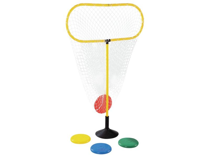 Throw And Target Game (Goal & 4 Flying Discs)