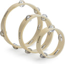 Wooden Headless Tambourine Set - 3 Piece