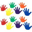 Hand Print Floor Markers Rubber - 6 Pairs (12 pcs)