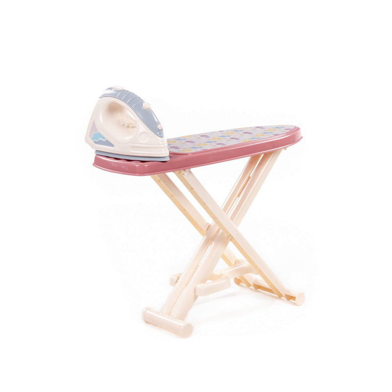 Polesie Ironing Board With Toy Iron Playset Pink