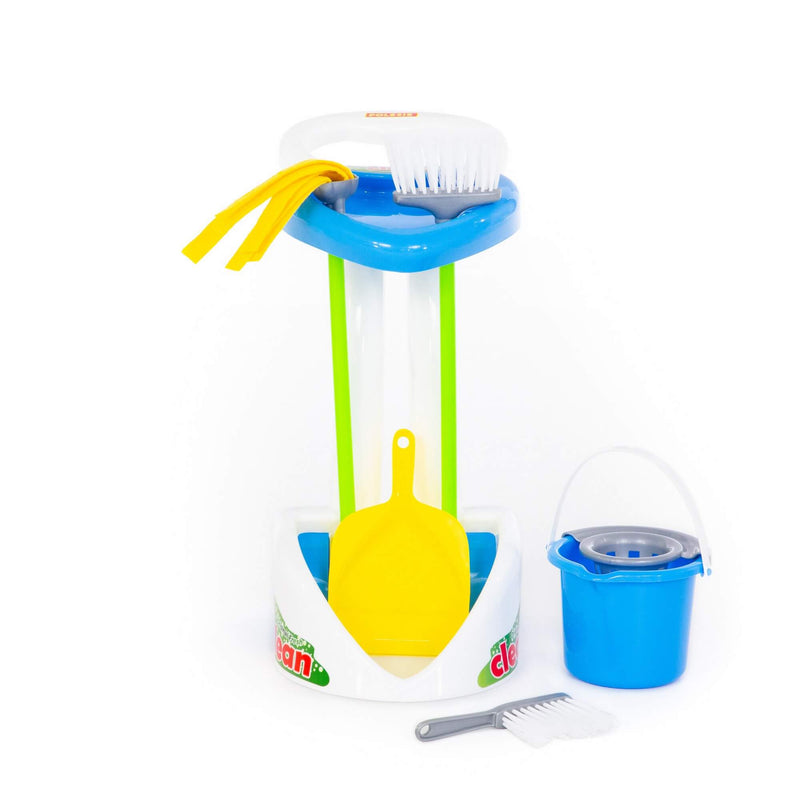 Polesie Cleaning Set with Trolley 6 Piece (7712324288667)