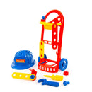Polesie Tools Playset on Trolley with Helmet 14 Piece (7712336478363)
