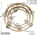 Wooden Headless Tambourine Set - 3 Piece
