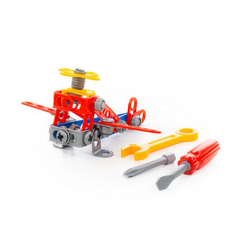 Polesie Construction Set Young Engineer 57 Piece (7712338346139)