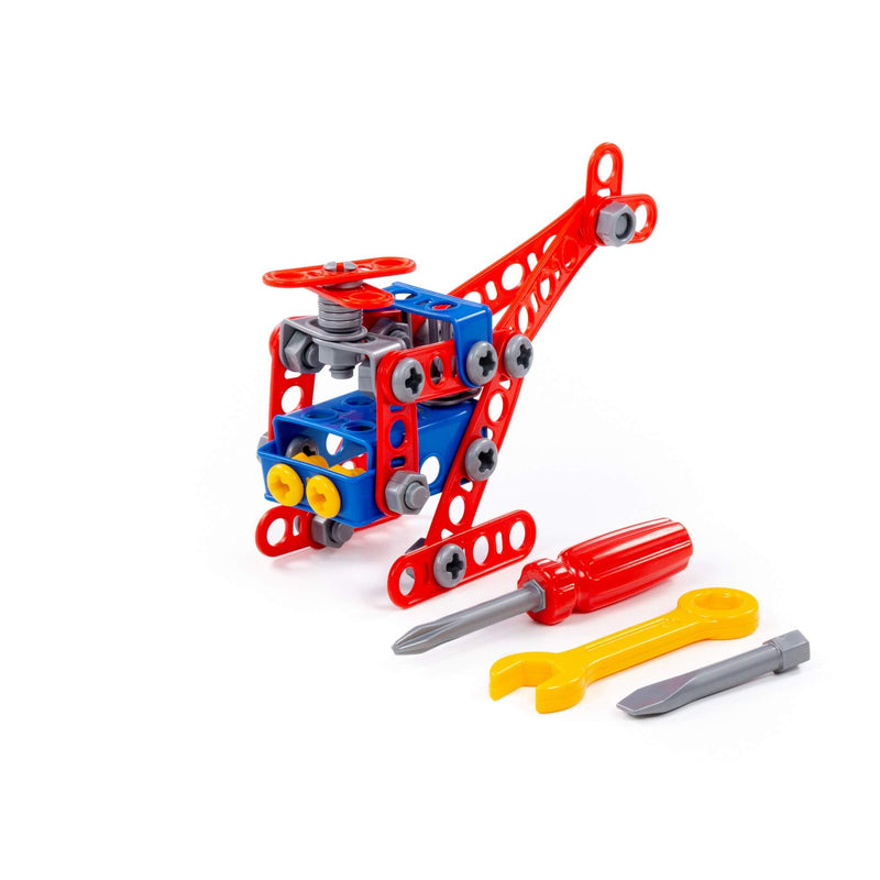 Polesie Construction Set Young Engineer 91 Piece (7712350732443)