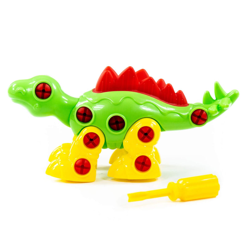 Polesie DIY Take Apart Dinosaur - Stegosaurus - STEM Learning (7712352141467)