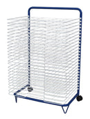 Large Paint Art Drying Rack on Wheels - 25 Racks (A2 Paper Size)