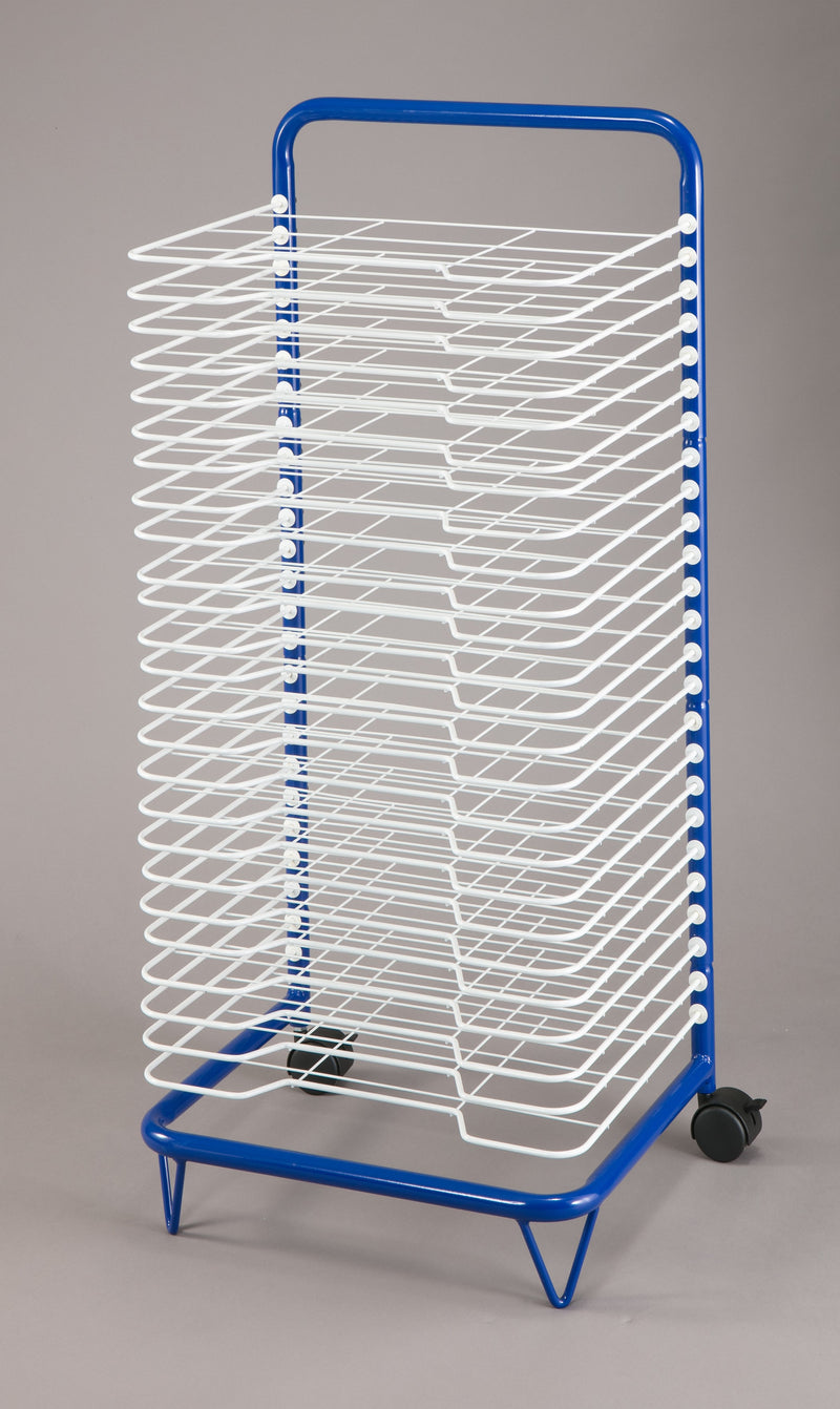 Paint Curing Rack Paint Art Drying Rack on Wheels - 25 Racks (A3 Paper Size)