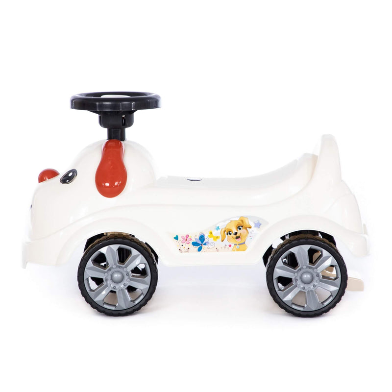 Polesie Ride On Car - White Dog (7715338584219)