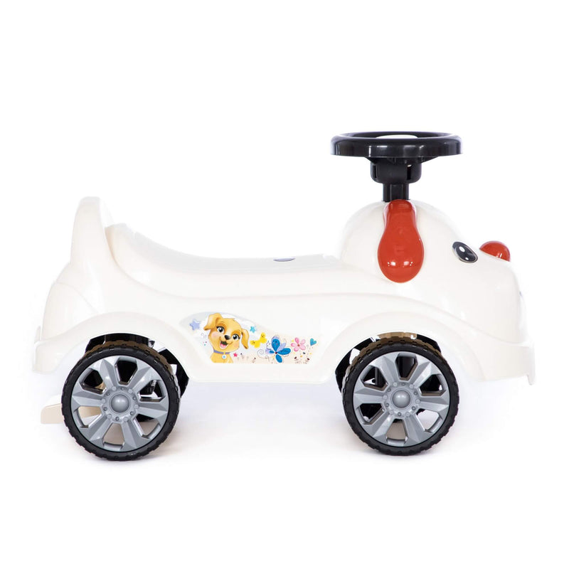 Polesie Ride On Car - White Dog (7715338584219)