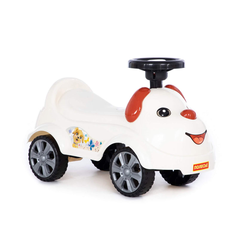 Polesie Ride On Car - White Dog (7715338584219)