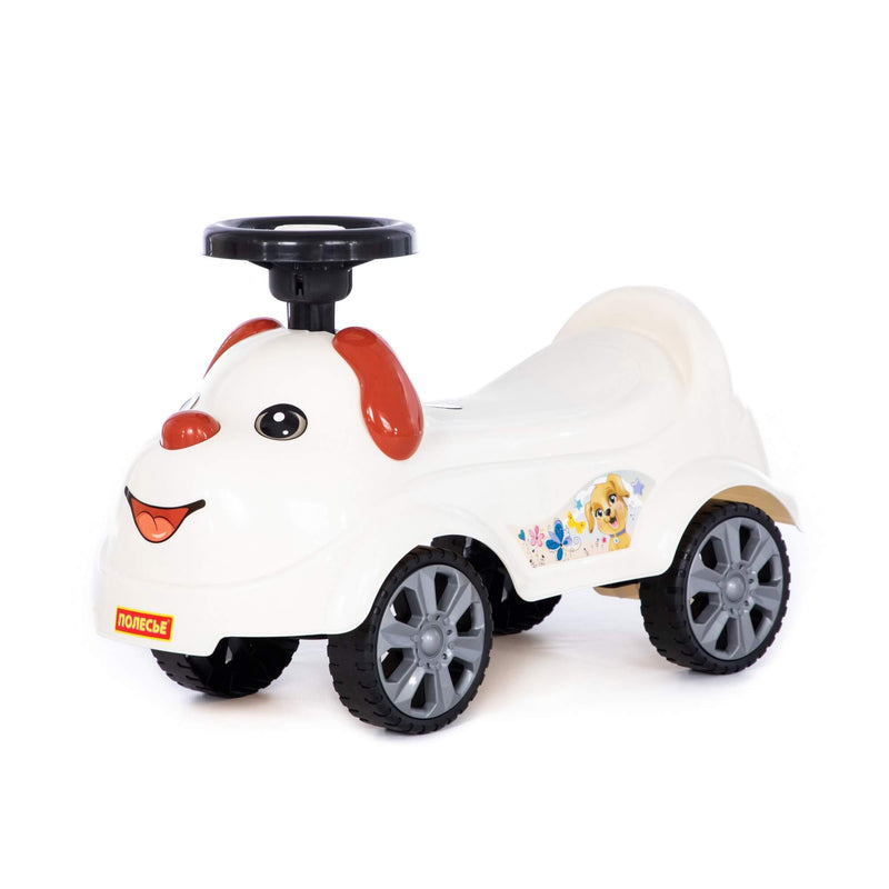 Polesie Ride On Car - White Dog (7715338584219)