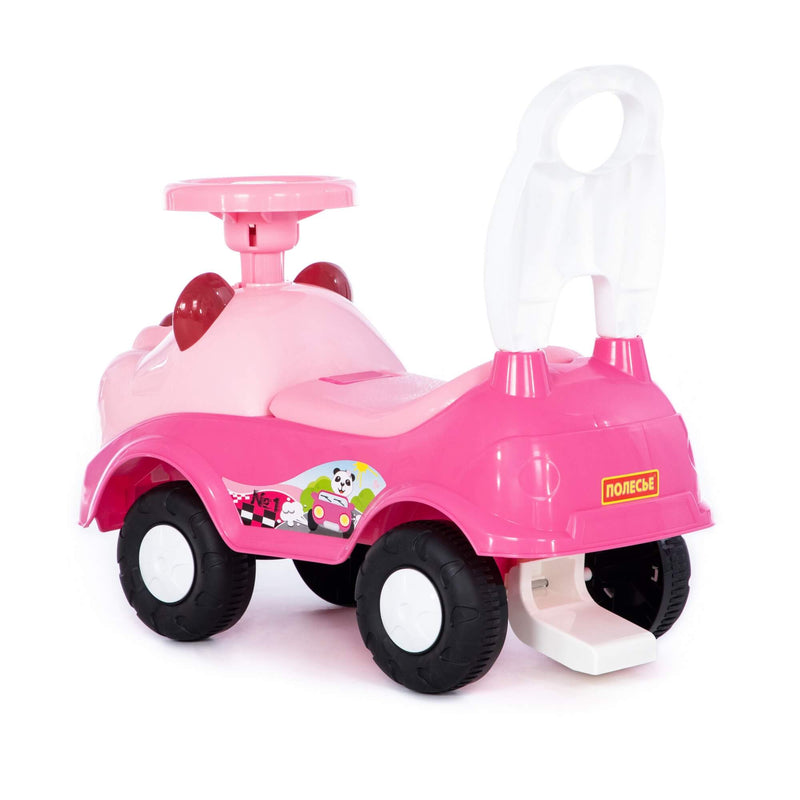 Polesie Ride On Pink Car - Bear (7713688846491)