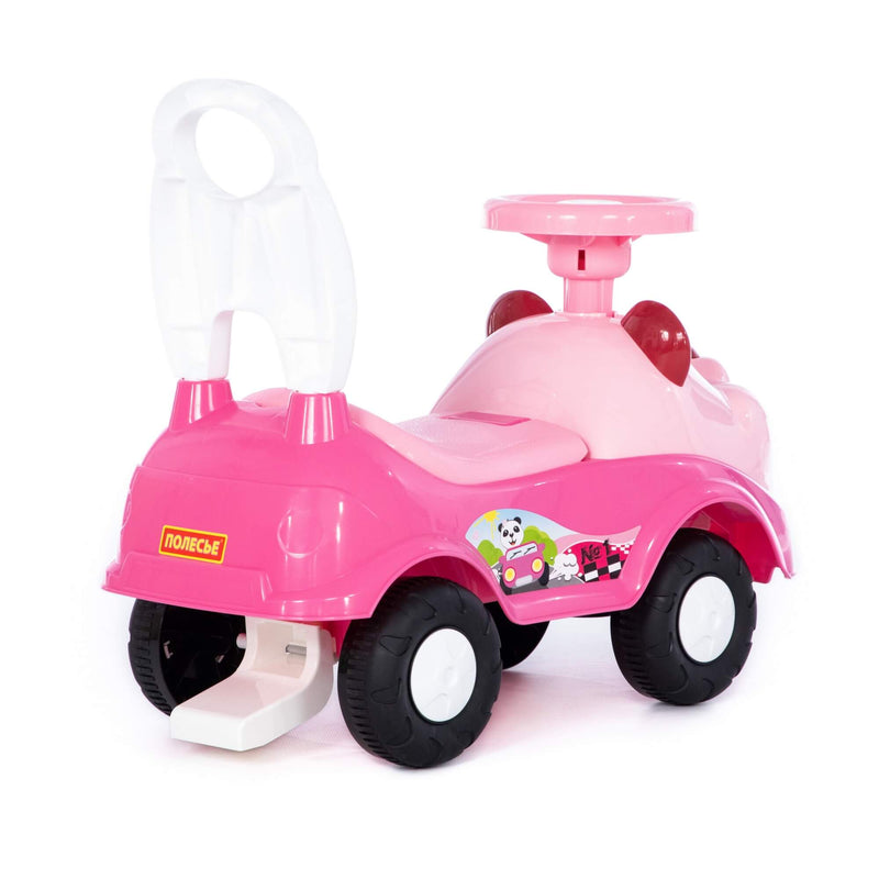 Polesie Ride On Pink Car - Bear
