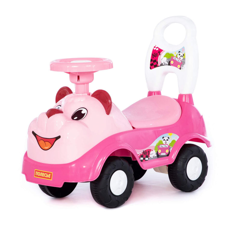 Polesie Ride On Pink Car - Bear (7713688846491)