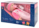 Dollsworld Talking Tilly Doll with 16 Real Baby Sounds 30cm (12") (7769923453083)
