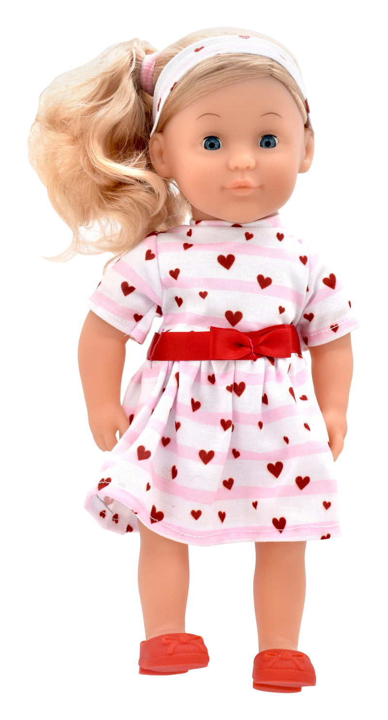 Dollsworld Charlotte Doll With Blonde Side Pony Tail 36cm (14") (7769914671259)