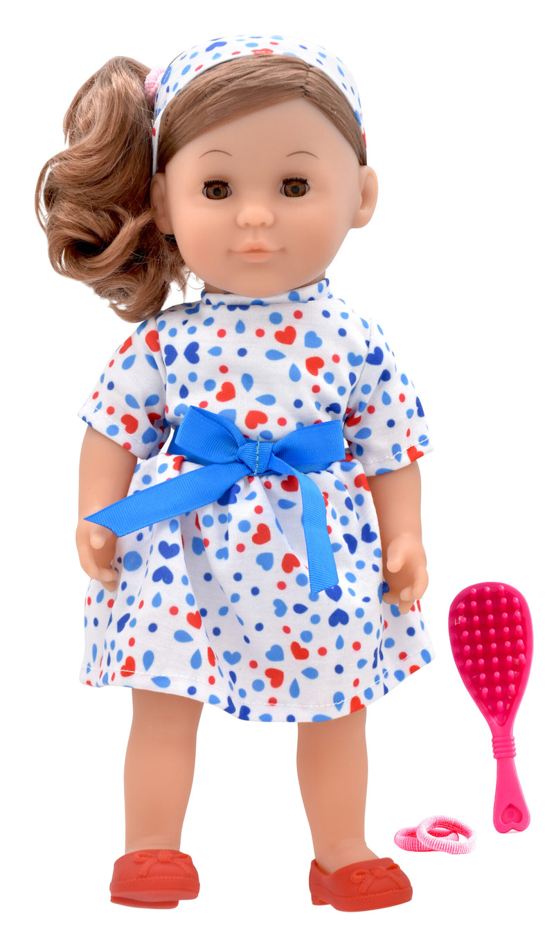 Dollsworld Charlotte Brunette Dolll 36cm (14") with Accessories (7769910837403)