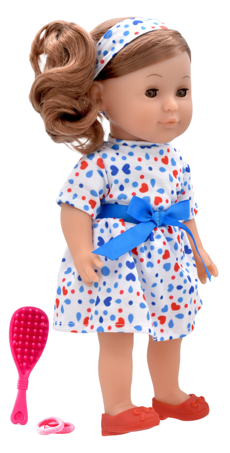 Dollsworld Charlotte Brunette Dolll 36cm (14") with Accessories (7769910837403)