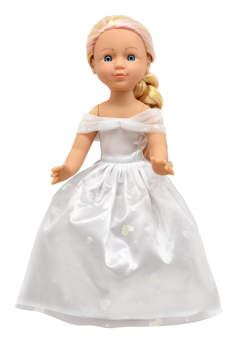 Dollsworld Lola Stylish Blonde Hair Doll 36cm (14") with Accessories