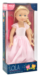 Dollsworld Lola Stylish Blonde Hair Doll 36cm (14") With Accessories