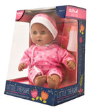 Dollsworld African Little Treasure Baby Doll 38cm (15”) Polkadot Outfit