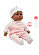 Dollsworld Little Treasure African Girl Doll With Accessories 38cm (15") (7769880821915)