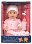 Dollsworld Little Treasure Girl Doll With Accessories 38cm (15")