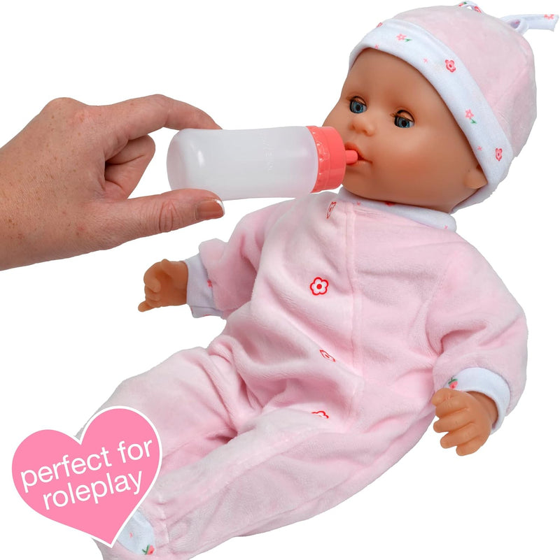 Dollsworld Little Treasure Girl Doll With Accessories 38cm (15")