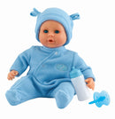 Dollsworld Little Treasure Baby Doll 38cm (15”) Blue Outfit