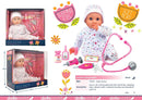 Dollsworld Dolly Doctor Baby Doll Medical Accessories & Dummy 46Cm (18")
