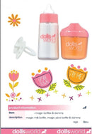 Dollsworld Magic Bottles Set Includes Two Magic Bottles & Dummy