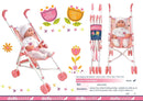 Dollsworld Doll Stroller Pram