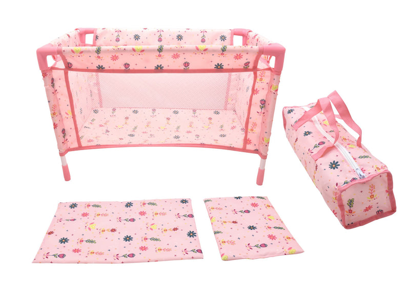Dollsworld Doll Travel Cot