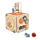 Zookabee Large 5-in-1 Wooden Activity Cube - Forest