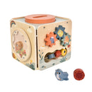Zookabee Large 5-in-1 Wooden Activity Cube - Forest