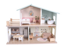 Zookabee 2-Storey Wooden Dollhouse Furnished