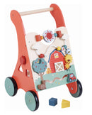 Zookabee Wooden Activity Walker with Multi Busy Boards - Farm