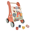 Zookabee Wooden Activity Walker with Multi Busy Boards - Farm