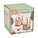 Zookabee 5-in-1 Wooden Activity Cube - Farm