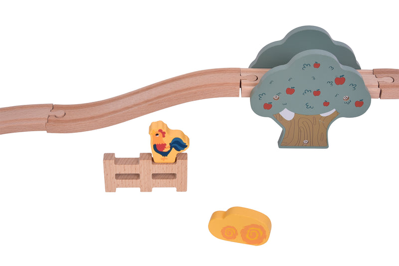 Zookabee Farm Train Set - 43pc