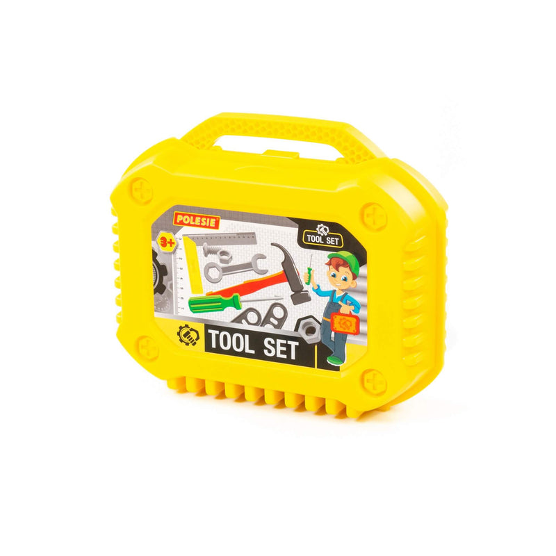 Polesie Yellow Tool Box with 32pc Tool Set (7714633154715)