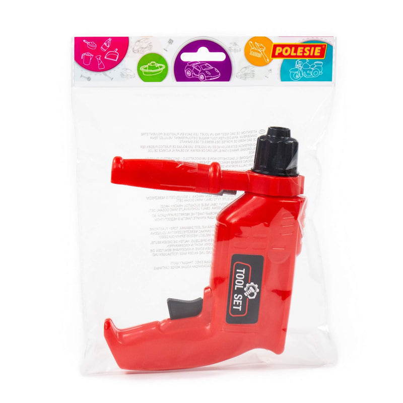 Polesie Red Power Drill - Toy Tool (7714634039451)