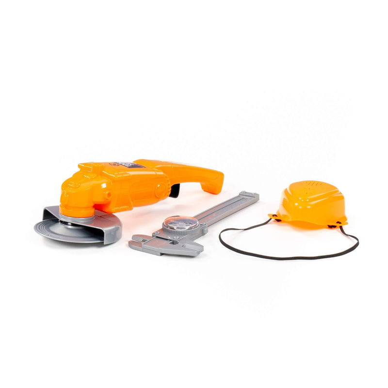 Polesie Orange 3 Piece Tool Playset with Grinder (7707957428379)