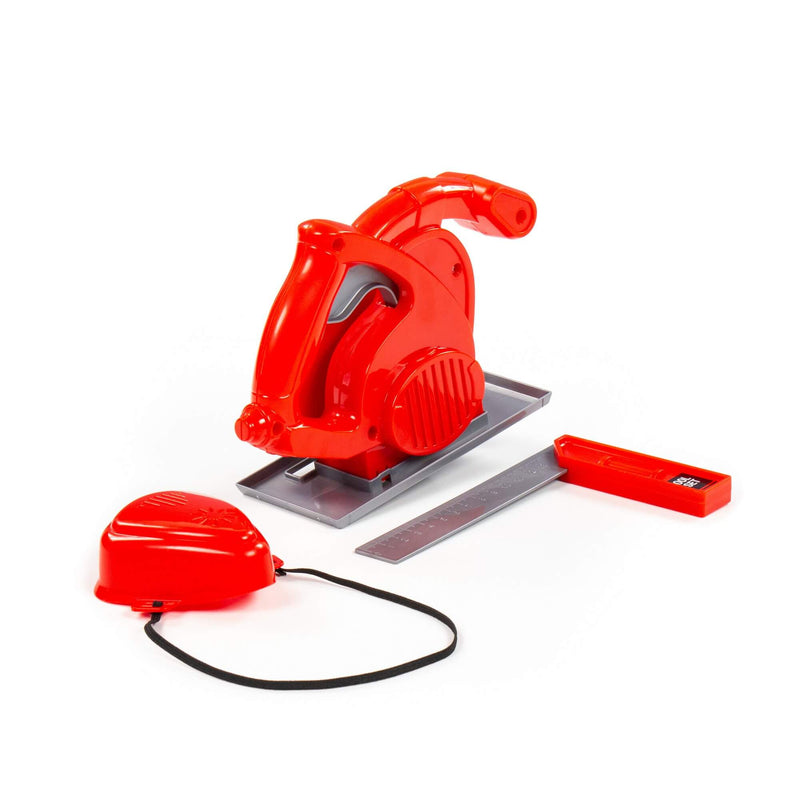 Polesie Red 3 Piece Tool Playset with Circular Saw (7717376884891)